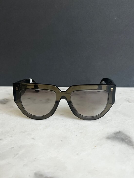 Victoria Beckham VB679S square khaki sunglasses main image 4